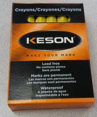 Keson Lumber Crayons Yellow