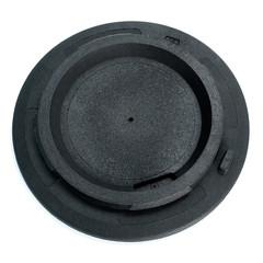 Rubber Channelizer Drum Base-Traffic Control-Work Area Protection-25LB Rubber Base-Sealcoating.com