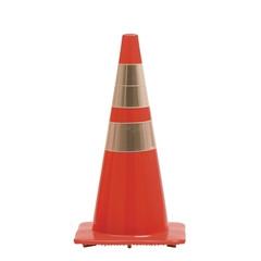 28" Orange Traffic Cone Reflective Collar-Traffic Control-Work Area Protection-7 lb.-Sealcoating.com