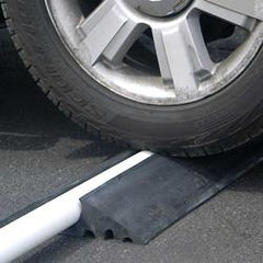 Medium Profile Rubber Pipe Ramp for Roadway