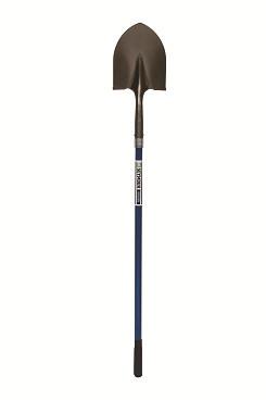 Irrigation Shovel, 48" Blue Fiberglass Handle-Shovels-Seymour Midwest-Sealcoating.com