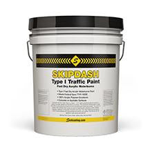 Skipdash Type I Traffic Paint-Paint & Coatings-Sealcoating TX Whse-Black Type I Traffic Paint Fast Dry Waterborne-Sealcoating.com