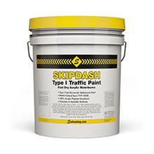 Skipdash Type I Traffic Paint-Paint & Coatings-Sealcoating TX Whse-Yellow Type I Traffic Paint Fast Dry Waterborne-Sealcoating.com