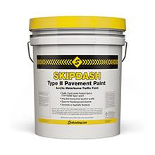 Skipdash Type II Traffic Paint-Paint & Coatings-Sealcoating TX Whse-Yellow Type II Traffic Paint Fast Dry Supreme Waterborne-Sealcoating.com