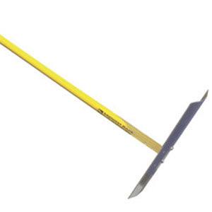 20" Concrete Placer - No Hooks, 60" Yellow Powder-Coated Aluminum Handle-Concrete Specialty Tools-Seymour Midwest-Default-Sealcoating.com