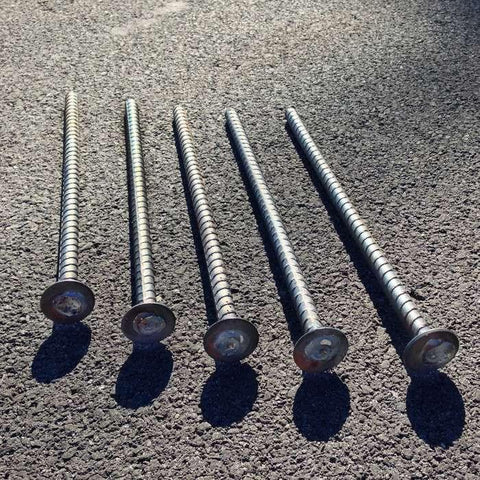 14" Pavement Spikes-Wheel Stops & Bumper Blocks-RubberForm-Sealcoating.com