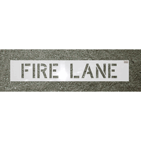 FIRE LANE Paint Stencil