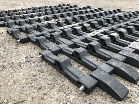 Trackout Rubber Construction Mat FOD Reducer