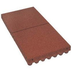 sqaure rubber rooftop paver with drainage