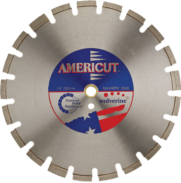 Diamond Cutoff Saw Blade for Asphalt and Concrete-Saw Blade-Discount Blade Warehouse-Sealcoating.com