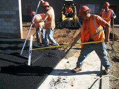 Fiberglass Safety Straight Bar Lute-Asphalt Paving Tools-Surfa Slick-24” (2ft) STRAIGHT Lute Bar with Skinny 1.25” diameter handle-Sealcoating.com