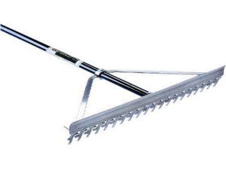 Screening Rake For Sports Fields - 42" High Grade Aluminum-Secialty Rakes-Seymour Midwest-Default-Sealcoating.com