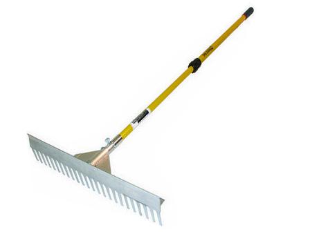 24" Baserunner Rake - Adjustable Handle-Secialty Rakes-Seymour Midwest-Default-Sealcoating.com