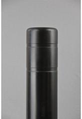 Bollard Cover - 8" x 72" Color Choices-Bollard Covers-Innoplast-Black-Sealcoating.com