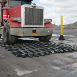 Rubber Track Out Control Mat for Heavy Vehicles
