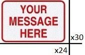 24" X 30" Special Order Street Sign-Traffic & Parking Lot Signs-The Brewer Company-Default-Sealcoating.com