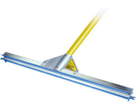 36" Gauge Rake Frame, 66" Yellow Powder-Coated Aluminum Handle-Aluminum Rakes-Seymour Midwest-Default-Sealcoating.com