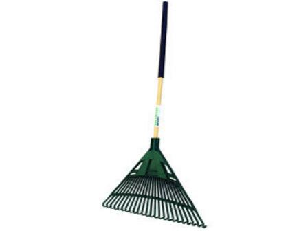 Northstar Utility 24" Poly Leaf Rake, 48" Hardwood Handle-Landscape Hand Tools-Seymour Midwest-Default-Sealcoating.com