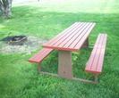 Blue Spruce Picnic Table - 6' Wide-Picnic Tables-Premier Site Furniture-Default-Sealcoating.com